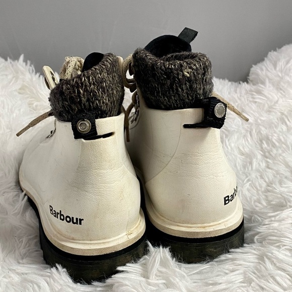 barbour White zed hiker boots size 8 - Picture 11 of 11